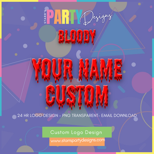 LOGOTIPO PERSONALIZADO | BLOODY