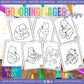 POOH BEAR COLORING PAGES