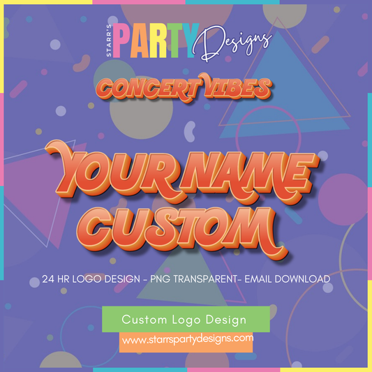 LOGOTIPO PERSONALIZADO | VIBRACIONES DE CONCIERTO