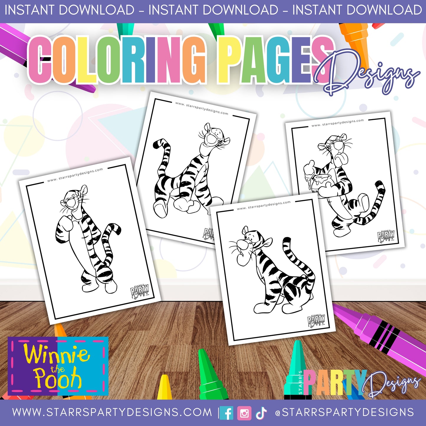 PAGINAS PARA COLOREAR DE WINNIE POOH 3