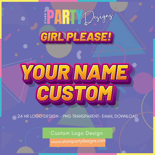 LOGOTIPO PERSONALIZADO | ¡CHICA POR FAVOR!