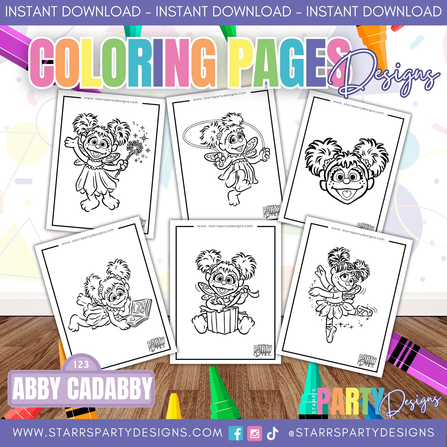 PAGINAS PARA COLOREAR DE ABBY CADABBY