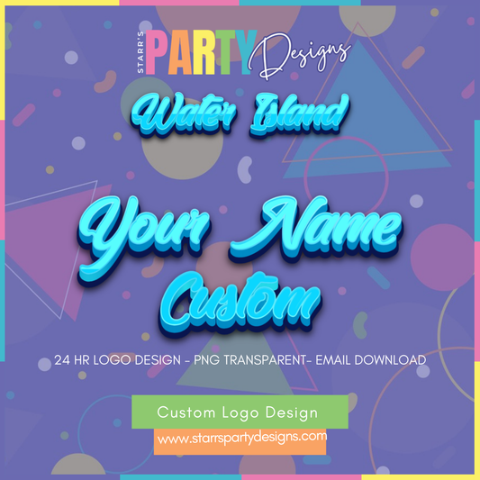 LOGOTIPO PERSONALIZADO | ISLA DEL AGUA