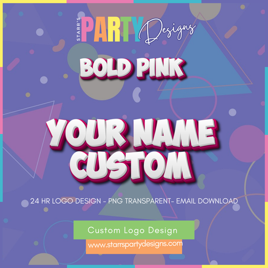 LOGOTIPO PERSONALIZADO | ROSA ATREVIDO