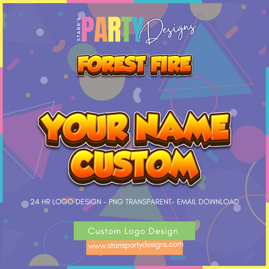 LOGOTIPO PERSONALIZADO | INCENDIO FORESTAL