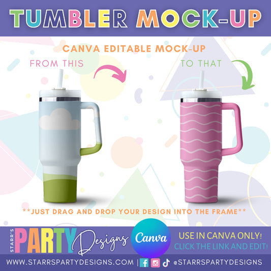 MAQUETA DE VASO PARA CANVA