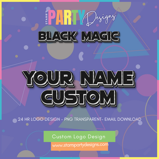 LOGOTIPO PERSONALIZADO | MAGIA NEGRA