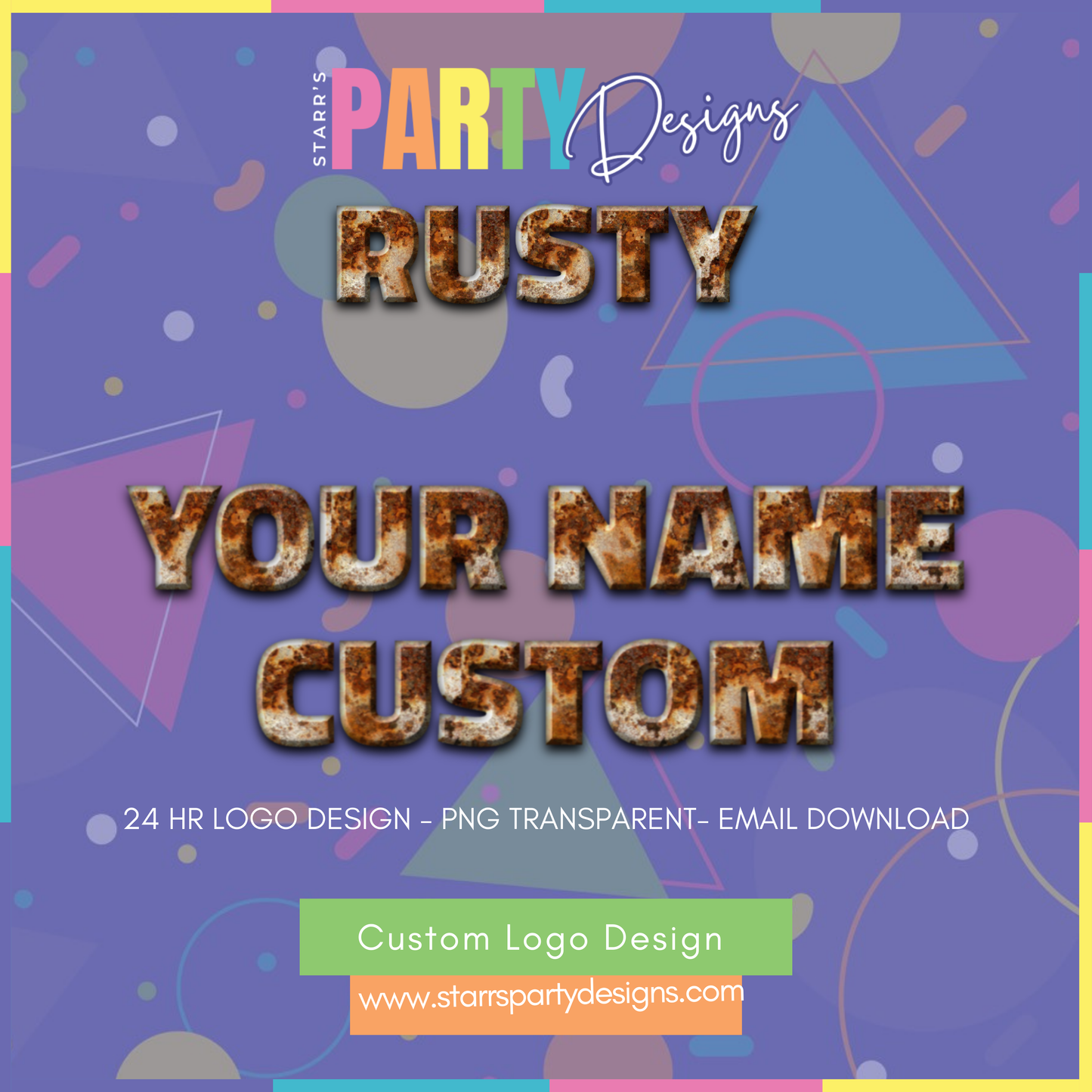 LOGOTIPO PERSONALIZADO | OXIDADO