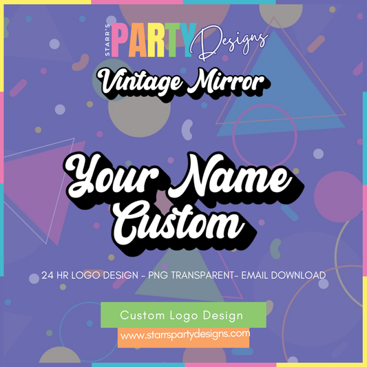 LOGOTIPO PERSONALIZADO | ESPEJO VINTAGE