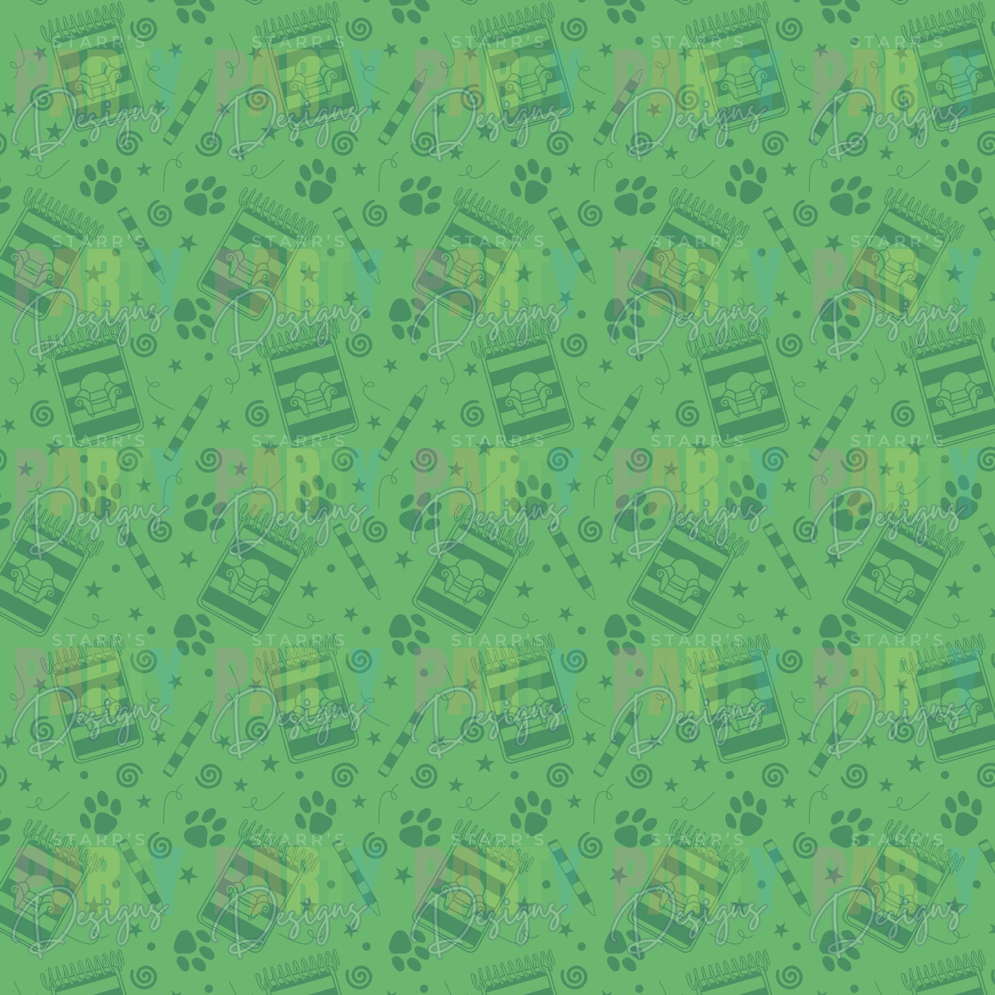 BLUE'S CLUES COLORFUL PAPER PACK B2