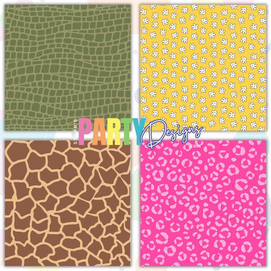 PINK SAFARI MINNIE PAPER PACK 2