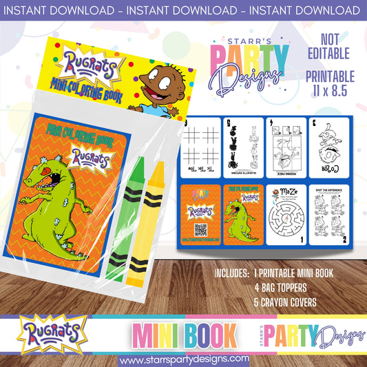 MINI BOOK DESIGN | AFRO RUGRATS B2