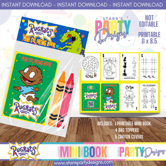 MINI BOOK DESIGN | AFRO RUGRATS A2