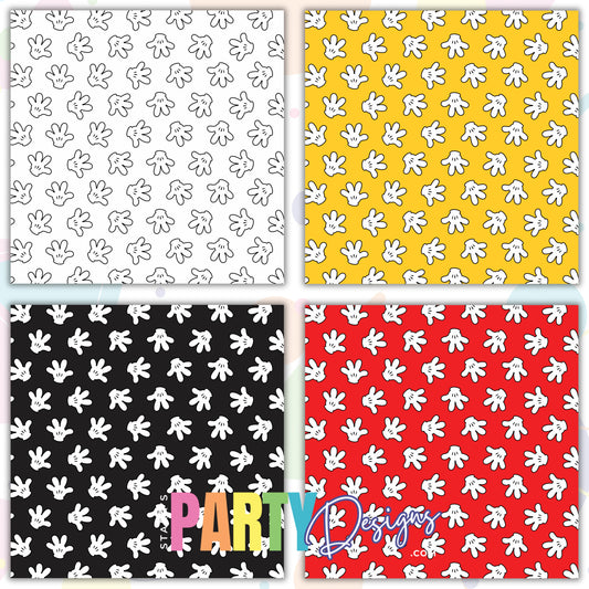 PAQUETE DE PAPEL ROJO DE MICKEY'S MOUSE 1