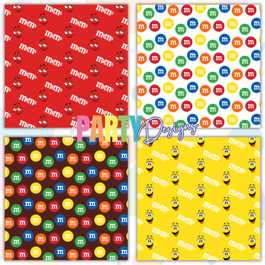 M&MS CHOCOLATE PAPER PACK 1