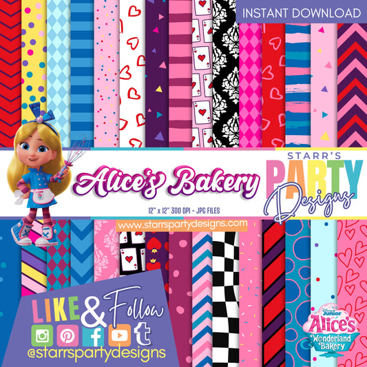 PAQUETE DE PAPEL DE PANADERIA DE ALICE 1