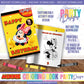 COLORING ACTIVITY BOOK (DESIGN ONLY) | RED MINNIE'S BIRTHDAY