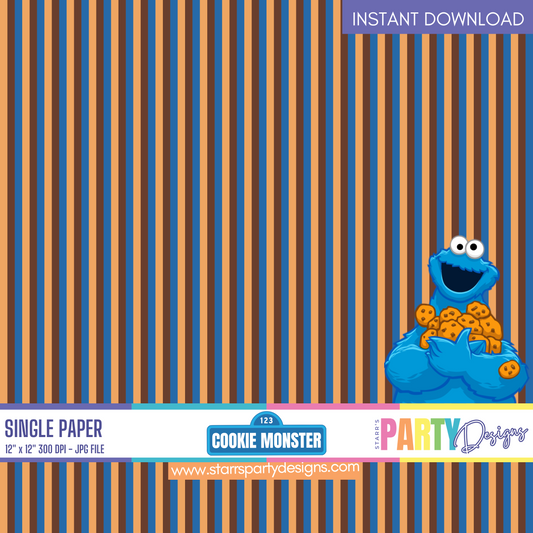 PAPEL DIGITAL MONSTRUO DE LAS GALLETAS 1