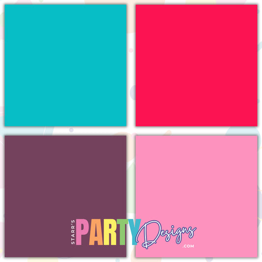 PAQUETE DE PAPEL DE COLORES SÓLIDOS DE NIÑA ARCOÍRIS