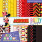 RED MINNIE MOUSE PAPER PACK 1