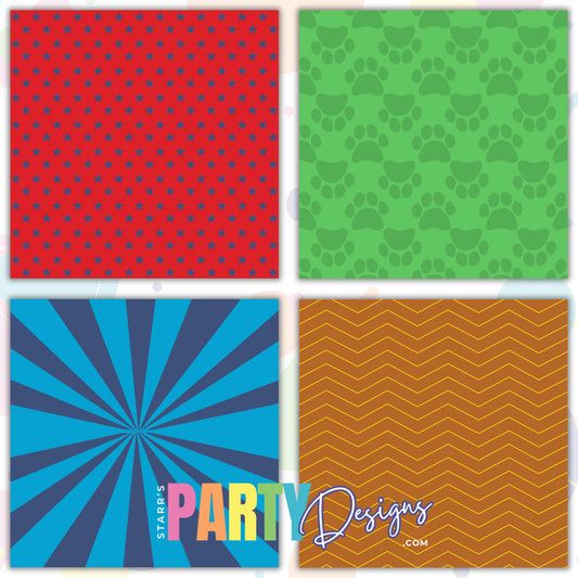 PAQUETE DE PAPEL PATRULLA CANINA 2