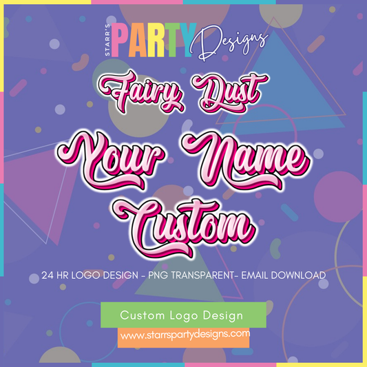 LOGOTIPO PERSONALIZADO | POLVO DE HADAS