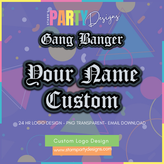 LOGOTIPO PERSONALIZADO | GANG BANGER
