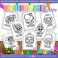SUPER MARIO AND THE GANG COLORING PAGES