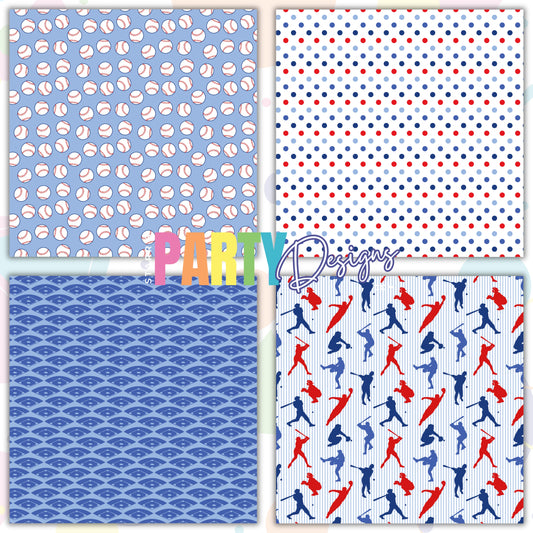 PAQUETE DE PAPEL DE BÉISBOL 1