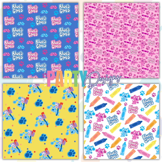 PAQUETE DE PAPEL DE LAS PISTAS DE BLUE 1