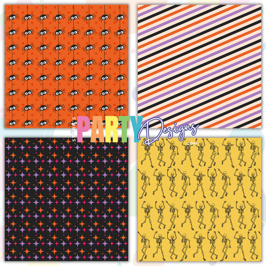 PAQUETE DE PAPEL FELIZ HALLOWEEN 1