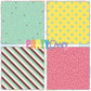 PAQUETE DE PAPEL PASTEL HELLO KITTY 2