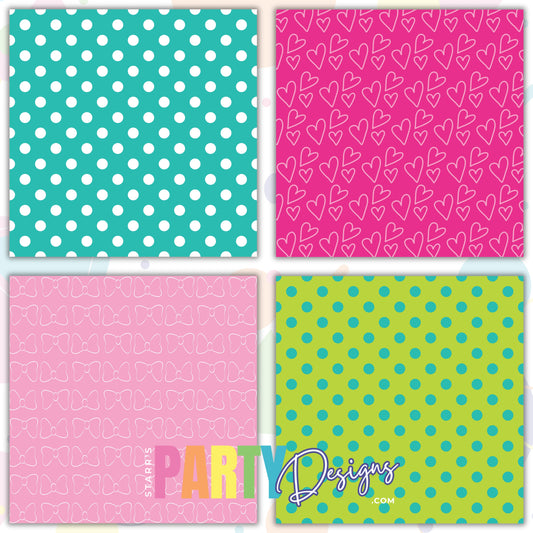 PAQUETE DE PAPEL BLOOM DE MINNIE MOUSE