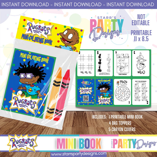 MINI BOOK DESIGN | AFRO RUGRATS A1