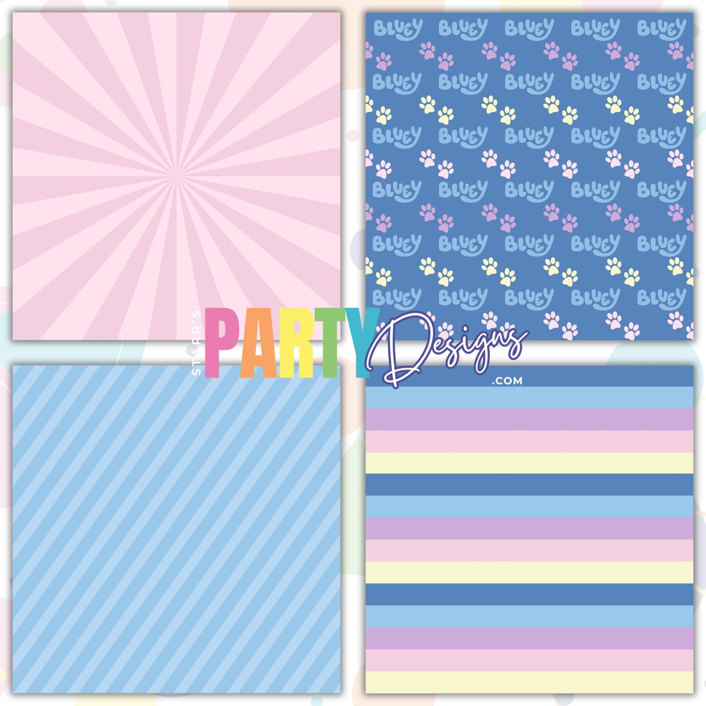 PAQUETE DE PAPEL AZUL 1