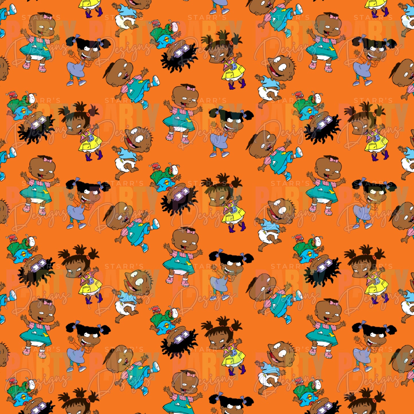 AFRO RUGRATS PAPER PACK 1