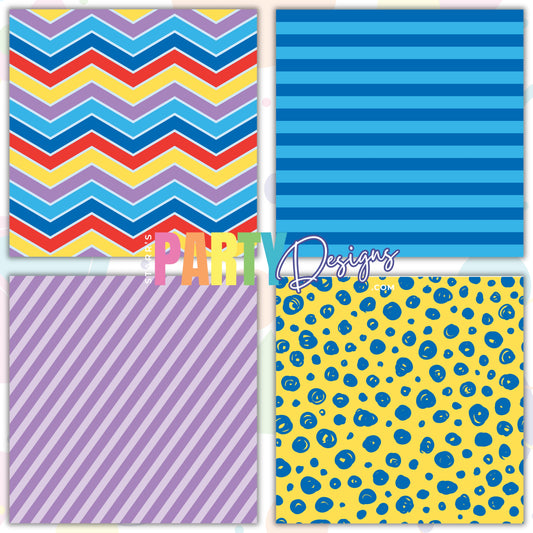 PAQUETE DE PAPEL DE LAS PISTAS DE BLUE 1