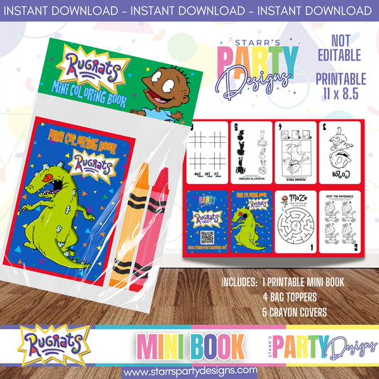 MINI BOOK DESIGN | AFRO RUGRATS B1