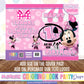 COLORING ACTIVITY BOOK (DESIGN ONLY) | PINK MINNIE'S BIRTHDAY