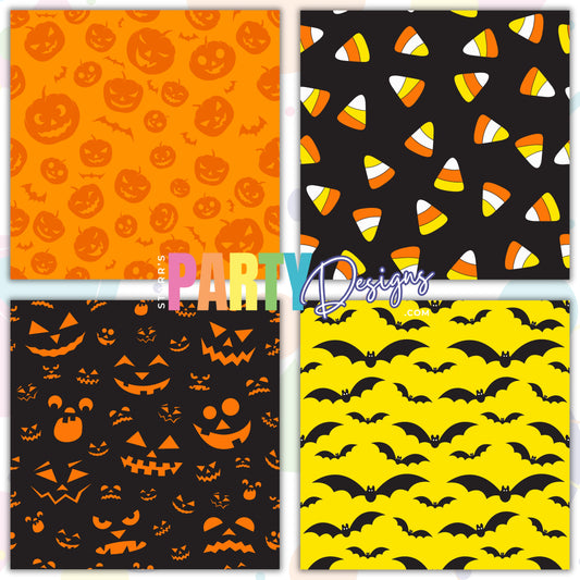 PAQUETE DE PAPEL FELIZ HALLOWEEN 1