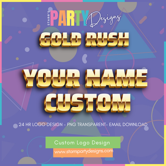 LOGOTIPO PERSONALIZADO | FIEBRE DEL ORO