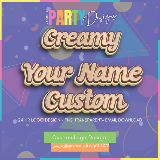 LOGOTIPO PERSONALIZADO | CREMOSO