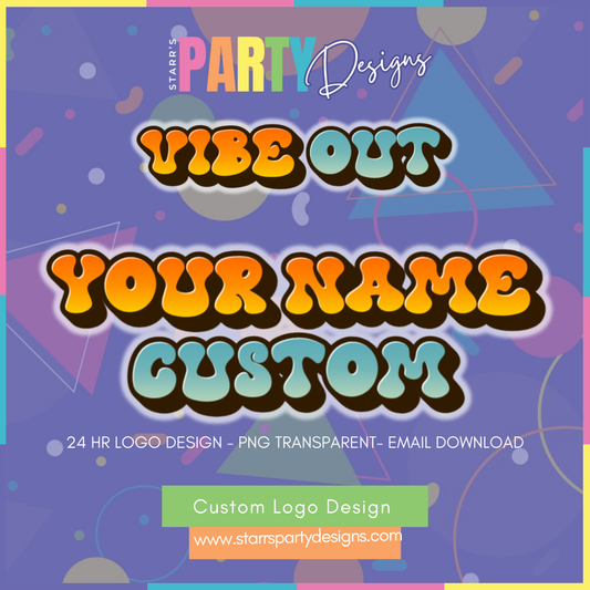 LOGOTIPO PERSONALIZADO | VIBE OUT