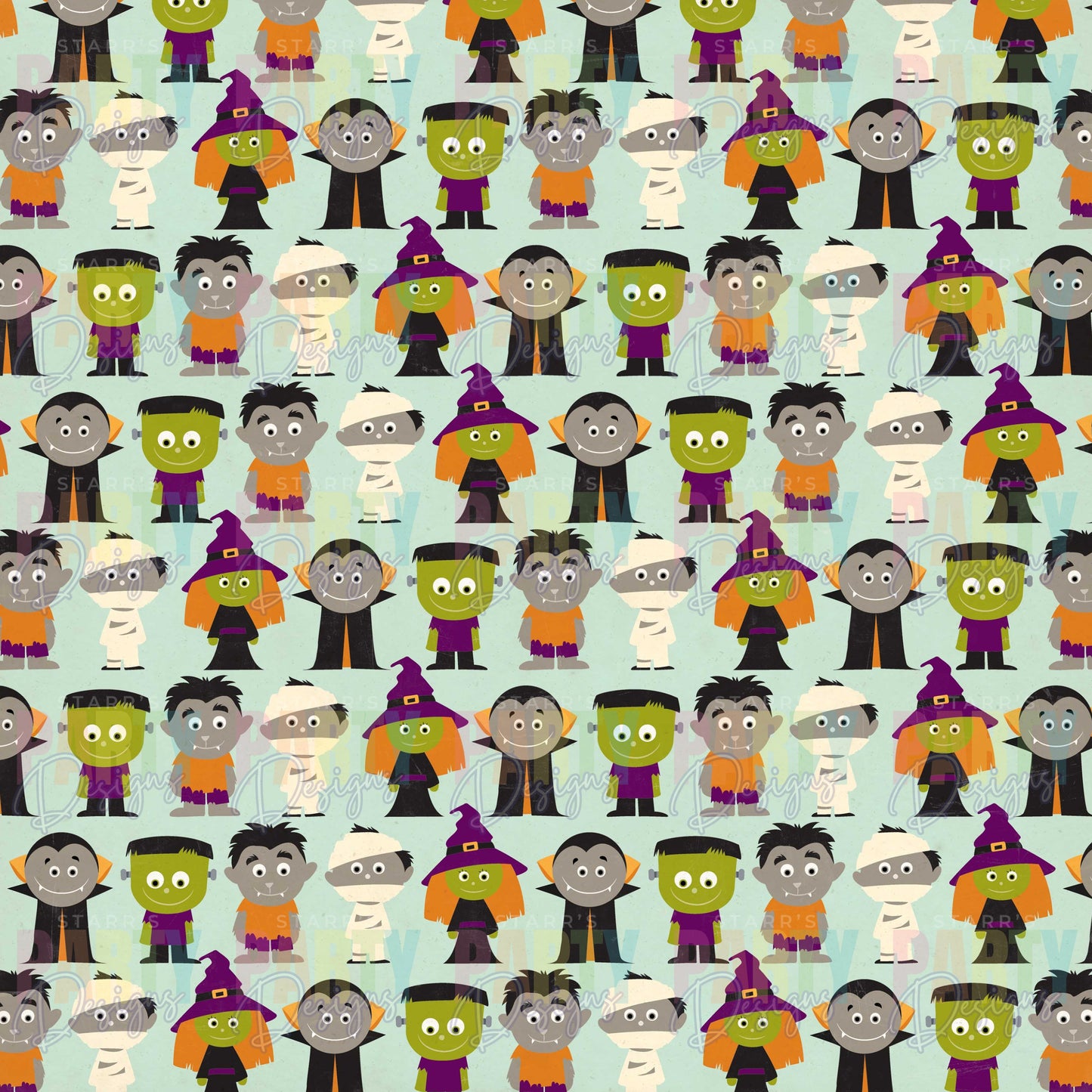 PAQUETE DE PAPEL FELIZ HALLOWEEN 1