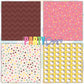 PAQUETE DE PAPEL PASTEL HELLO KITTY 2