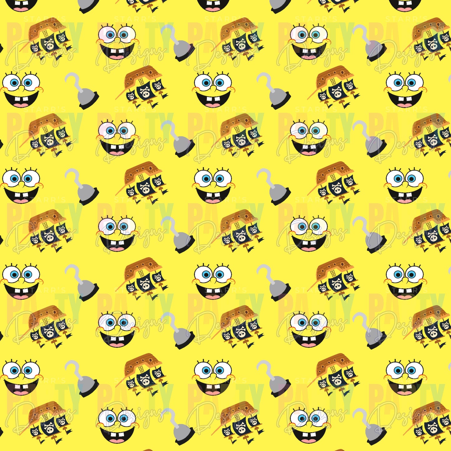 PIRATE SPONGEBOB PAPER PACK 1