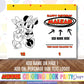 COLORING ACTIVITY BOOK (DESIGN ONLY) | RED MINNIE'S BIRTHDAY