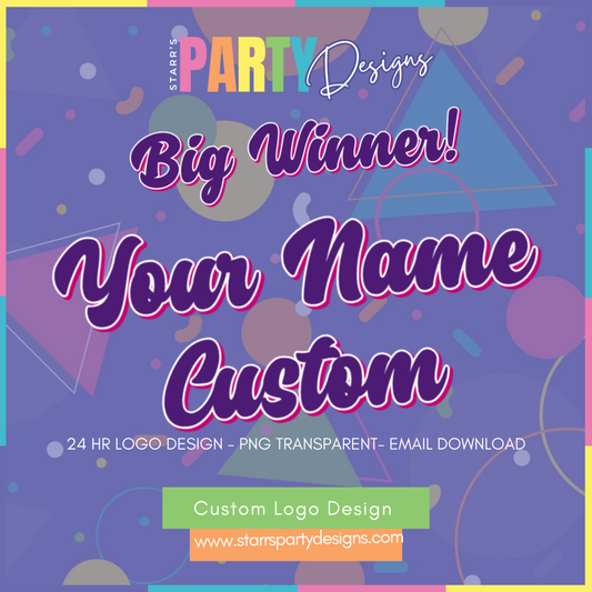 LOGOTIPO PERSONALIZADO | ¡GRAN GANADOR!