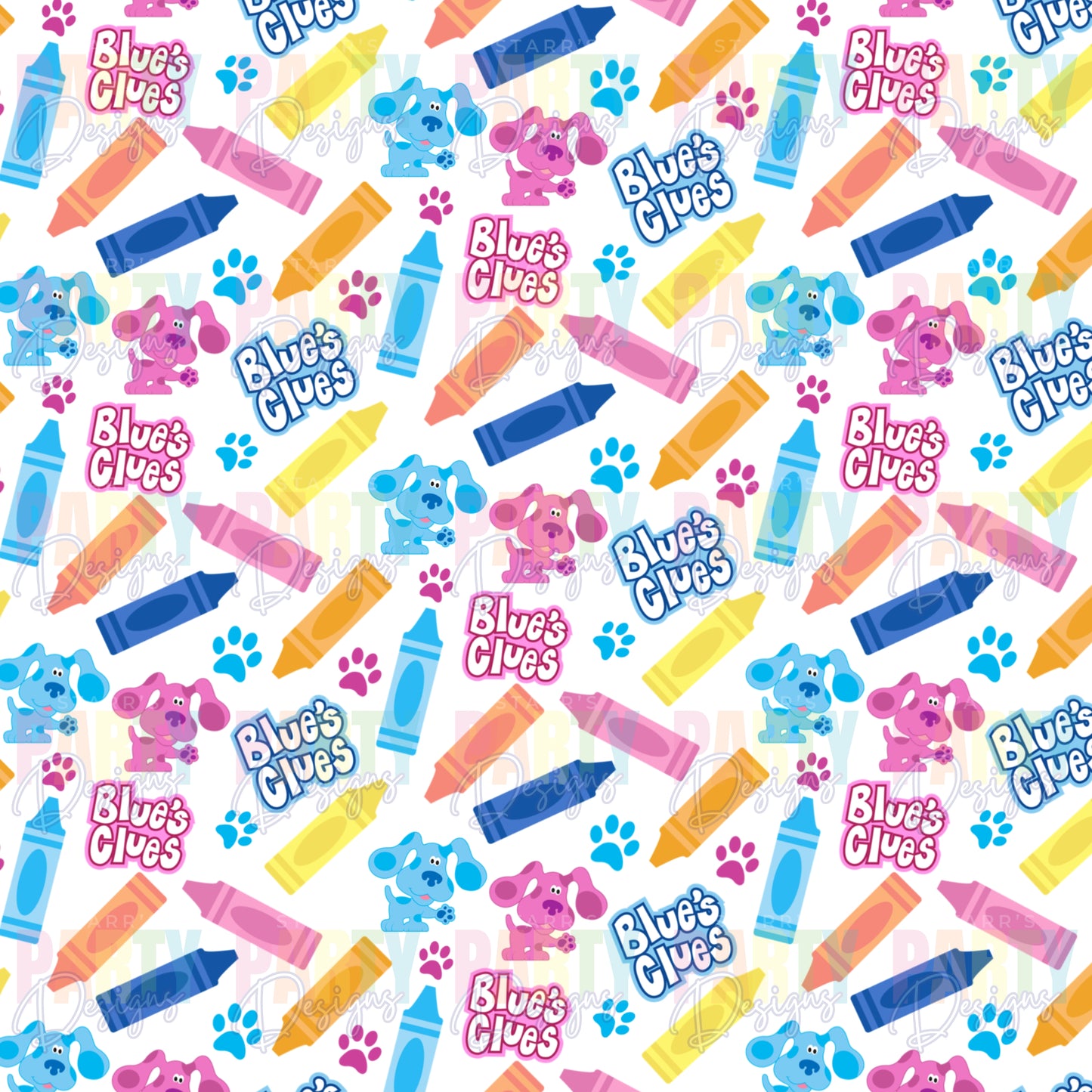 PAQUETE DE PAPEL DE LAS PISTAS DE BLUE 1