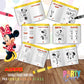 COLORING ACTIVITY BOOK (DESIGN ONLY) | RED MINNIE'S BIRTHDAY